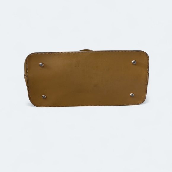 Alberta Di Canio Genuine Leather Satchel - Picture 4 of 4